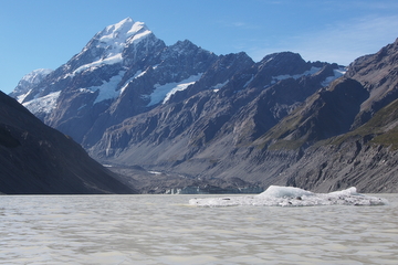 Moraine walls at Aoraki Mt Cook Don Bogie 2 001